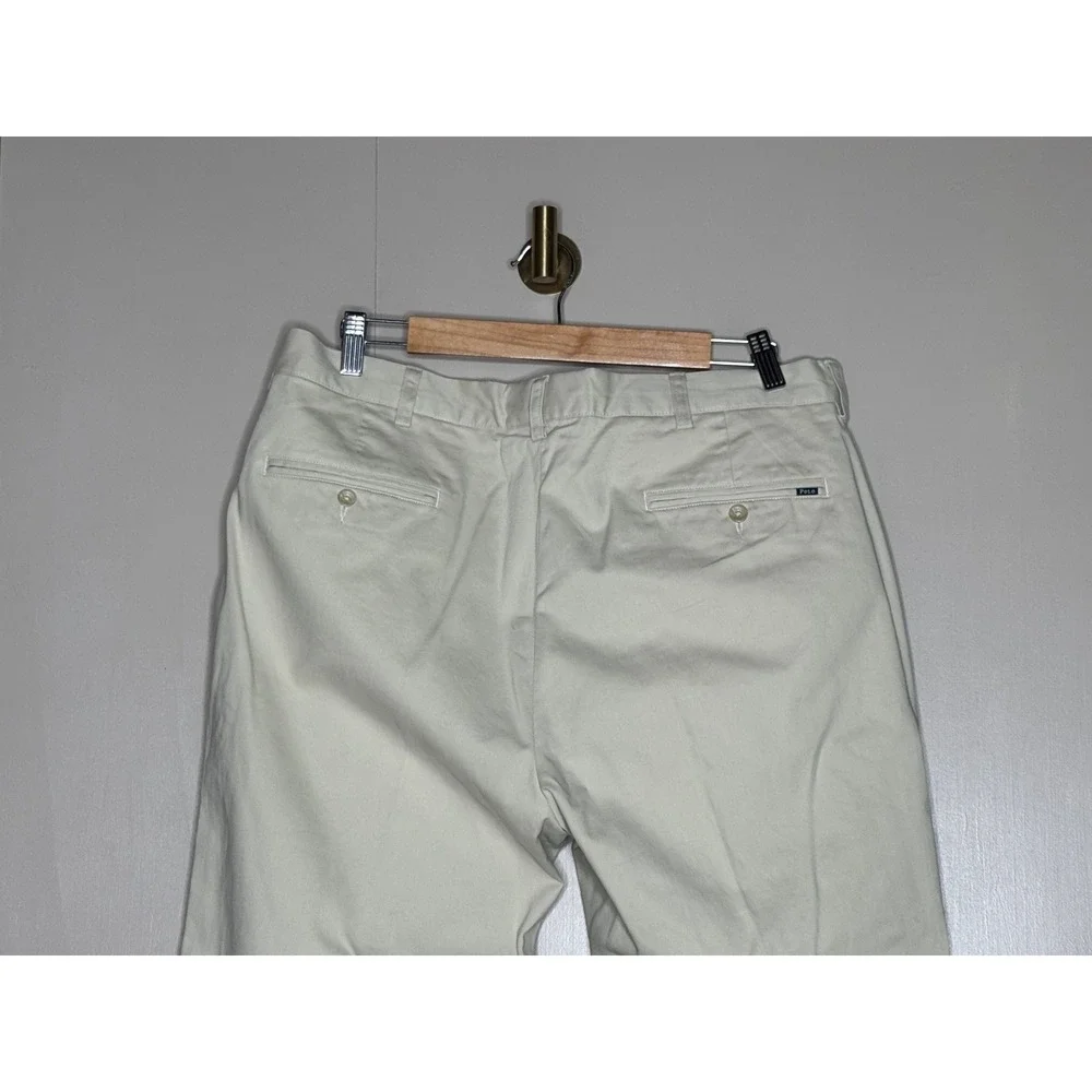 Polo Ralph Lauren Chino Pants Men's 36x30 Ivory Classic Straight Leg